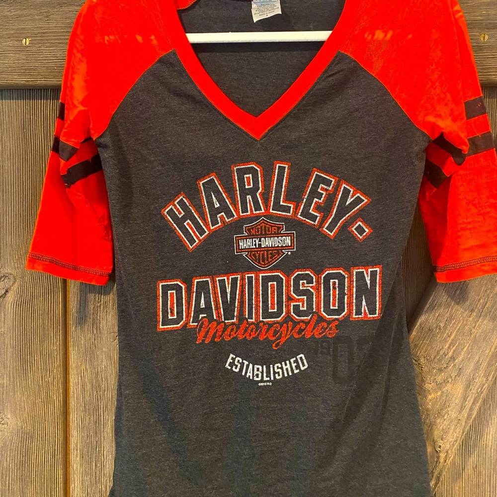 Harley Davidson 3quarter women’s shirt. NWOT size small. Super soft.